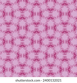 Abstract floral pattern background, luxury textile pattern, stylish vector texture