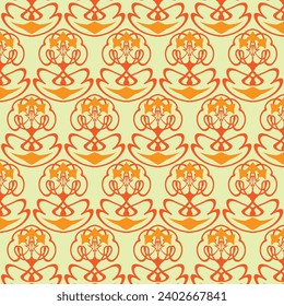 Abstract floral pattern background, luxury pattern, stylish vector illustration