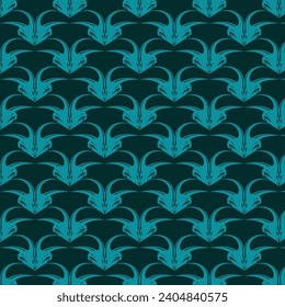 Abstract floral pattern background, luxury pattern, stylish vector illustration
