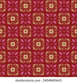 Abstract floral pattern background, luxury pattern, stylish vector illustration