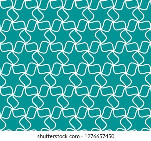 Abstract floral pattern background for tekstil and wallpaper, star line pattern, industrial design, Tosca color, high end pattern