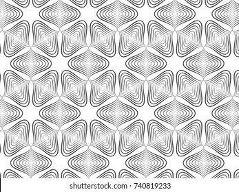 abstract floral pattern. Beige and dark blue vector background. Geometric leaf ornament. Graphic modern pattern. graphic clean design for fabric, event, wallpaper etc. pattern is on swatches panel. 