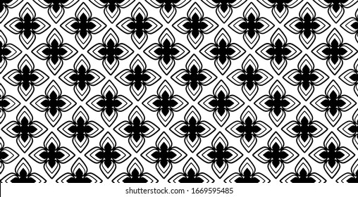 Abstraktes Blumenmuster. Beige-weiße Vektorillustration, Hintergrund. Geometrisches Blattornament. Grafisches modernes Muster