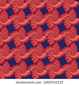 Abstract floral pattern bright colors, background vector illustration modern art design Seamless pattern set Simple design for of textile.