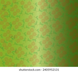 Resumen de patrones florales de colores brillantes, ilustración vectorial de fondo diseño de arte moderno Conjunto de patrones Seamless Diseño sencillo para el tejido.