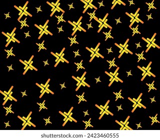Abstract floral pattern bright colors, background vector illustration modern art design Seamless pattern set Simple design for of textile.