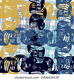 Abstract floral pattern. Colorful painting. Tender colors flowers petals background. Grunge scribbles.