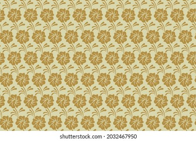Abstract floral pattern design. Seamless vector graphic pattern for fabric, wallpaper, packaging and other multiple usage 
