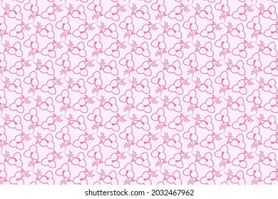 Abstract floral pattern design. Seamless vector graphic pattern for fabric, wallpaper, packaging and other multiple usage 