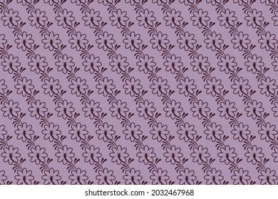 Abstract floral pattern design. Seamless vector graphic pattern for fabric, wallpaper, packaging and other multiple usage 