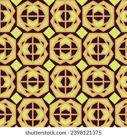 Abstract floral pattern geometric background, luxury pattern, stylish vector graphic texture