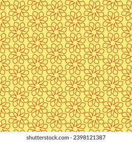 Resumen de fondo geométrico de patrón floral, patrón de lujo, textura gráfica vectorial elegante