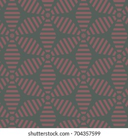 abstract floral pattern. Geometric pattern by stripes leaf ornament. Graphic modern. graphic clean design for fabric, event, wallpaper etc. pattern is on swatches panel.