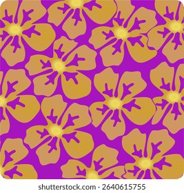 Abstract floral pattern inspired by nature. Vector illustration.