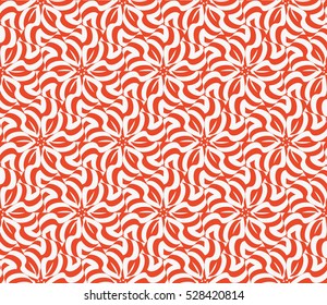 abstract floral pattern. modern ornament. vector illustration for design wedding invitation, background, wallpaper. rose color