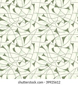 abstract floral pattern in modern style