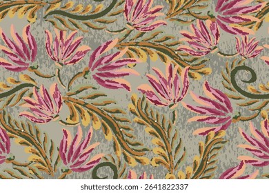 abstract floral pattern or abstract motif