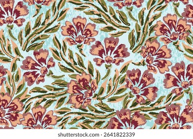 abstract floral pattern or abstract motif