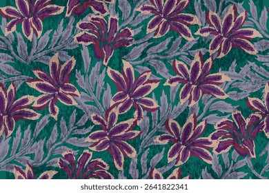 abstract floral pattern or abstract motif