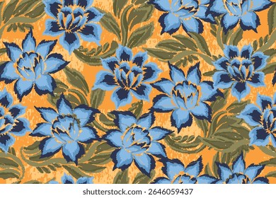 abstract floral pattern or abstract motif