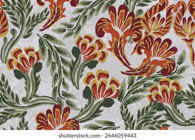 abstract floral pattern or abstract motif