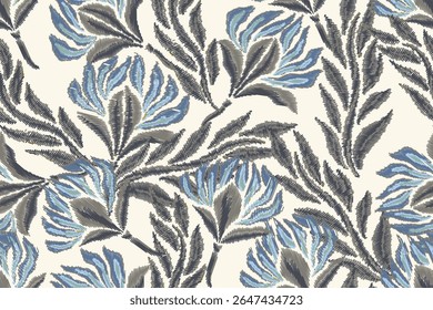 abstract floral pattern or abstract motif