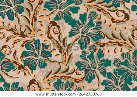 abstract floral pattern or abstract motif