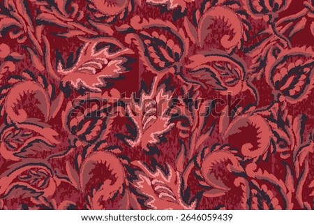 abstract floral pattern or abstract motif