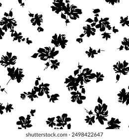 Abstractas patrón floral perfecto para el diseño textil,