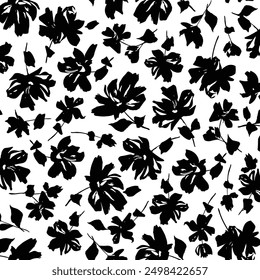 Abstract floral pattern perfect for textile design,