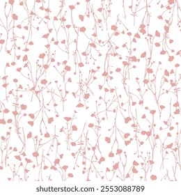 Abstract floral pattern perfect for textile design,