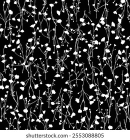 Abstract floral pattern perfect for textile design,