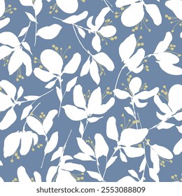Abstraktes Blumenmuster perfekt für textiles Design,