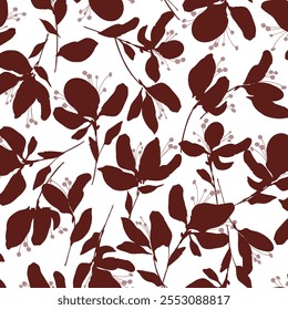 Abstract floral pattern perfect for textile design,