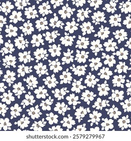 Abstract floral pattern perfect for textile design,