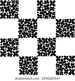 Abstract floral pattern perfect for textile design,