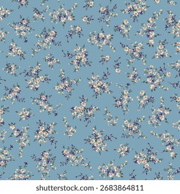 Abstraktes Blumenmuster perfekt für textiles Design,