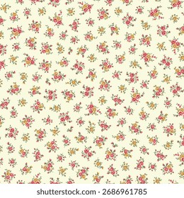 Abstractas patrón floral perfecto para el diseño textil,