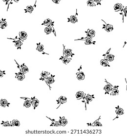 Abstractas patrón floral perfecto para el diseño textil,