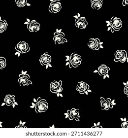 Padrão floral abstrato perfeito para design têxtil,