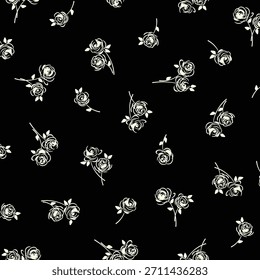 Abstractas patrón floral perfecto para el diseño textil,
