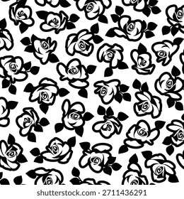 Padrão floral abstrato perfeito para design têxtil,