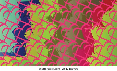 Padrão floral abstrato de flores e folhas cor-de-rosa vintage forma um fundo vetor decorativo sem costura