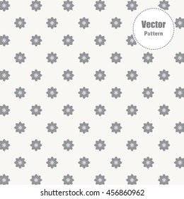 abstract floral pattern. Repeating vector background