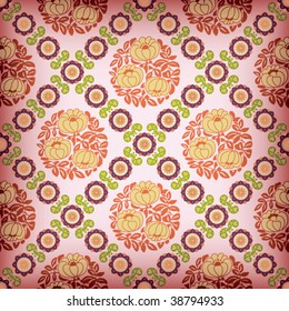 Abstract Floral Pattern SEAMLESS 5