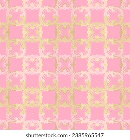 Abstract floral pattern seamless background cute small flowers motif.   Hand drawn seamless abstract pattern from tiles.