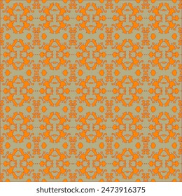 Abstract floral pattern seamless background cute small flowers motif.  Seamless geometric pattern. Abstract background.