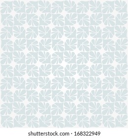 Abstract floral pattern. Seamless vector background.