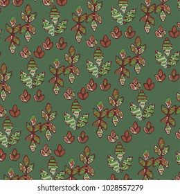 abstract floral pattern in vector