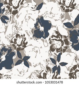 abstract floral pattern in vector